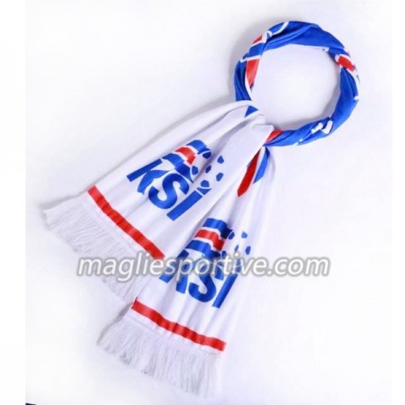 Islanda Mondiali 2018 Sciarpa Bianco